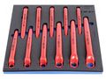 Wrench-set; insulated,single sided,box; 11pcs. UNIOR UNIOR-621784