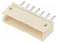 Connector: wire-board; socket; male; PIN: 7; ZH; 1A; 50V; vertical JST B7B-ZR