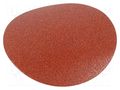 Sanding plate; 125mm; Granularity: 180; w/o holes; Mounting: bur 3M 3M-7100187013