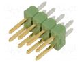 Connector: pin strips; pin header; male; PIN: 8; AMPMODU MOD II TE Connectivity 826656-4