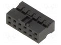 Female; for cable; crimped; socket; straight; 2mm AMPHENOL COMMUNICATIONS SOLUTIONS 90311-012LF