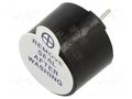 Sound transducer: electromagnetic signaller; THT; 2.4kHz; 40mA PUI AUDIO AT-1224-TWT-5V