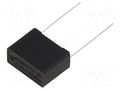 Capacitor: polypropylene; ECQUA; 0.22uF; 275VAC; 17.5x14x7.5mm PANASONIC ECQUAAF224S1