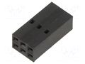 connector CGrid SL Hsg Opt A DR NPolar 6Ckt MOLEX MX-22-55-2061