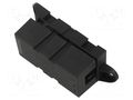 Fuse holder; 500A; M8 screw; Leads: solder lugs M8; UL94V-2; 70V LITTELFUSE 02981001ZXT