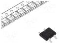 Bridge rectifier: single-phase; Urmax: 800V; If: 0.8A; Ifsm: 30A SMC DIODE SOLUTIONS MB8FTR-SMC