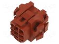 connector 9 POS SQ GRID METRIMATE-PLUG TE Connectivity 207439-1