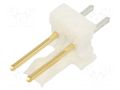 connector 02P MTA100 HDR ASSY FL/ST 30AU TE Connectivity 3-641215-2
