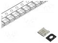 Connector: for cards; Nano SIM; push-push; SMT; PIN: 6 ATTEND 115U-A101.SET