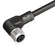 CBL ASSY, 5P R/A M12 RCPT-FREE END/16.4  CBF12-R55N0-05BPVC