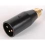ADAPTOR, RCA PLUG-3P XLR PLUG 27-4150