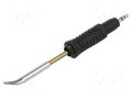 Tip; bent conical; 1.6mm; for  soldering iron; 150W WELLER WEL.RTUS-016CXMS