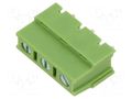 Connector: PCB terminal block; terminal; 15A; 300V; angled 90° XINYA XY128VB-3P-7.5-GN