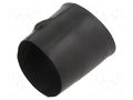 Heat shrink boot; glueless,angular; 14mm; black; polyolefine TE Connectivity 222K132-3-0