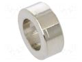 Spacer sleeve; 4mm; cylindrical; brass; nickel; Out.diam: 10mm DREMEC DR3110/6.2X4