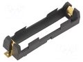 Holder; 18650; Batt.no: 1; SMT; polyamide; plastic; -50÷145°C KEYSTONE KEYS1042P