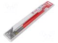 Hacksaw blade-set; universal; 200mm; 8teeth/inch; 5pcs. Milwaukee MW-48005093