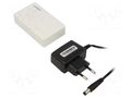 Switch Ethernet; DC socket,RJ45 socket x5; white GEMBIRD NSW-G5-01