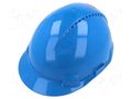 Protective helmet; vented; Size: 53÷62mm; blue; HDPE; G3000; 310g 3M 3M-7000039713