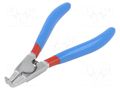 Pliers; for circlip; external; 3÷10mm; Pliers len: 140mm; angular UNIOR UNIOR-621195