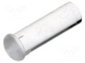 Fiber for LED; Ø3mm; L: 8.9mm; round; Front: convex; straight; PLP2 BIVAR PLP2-350