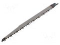 Hacksaw blade; wood,reciprocating saw; 240mm; 4teeth/inch; 3pcs. Milwaukee MW-48001077