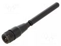 Antenna; 2G,3G,4G,GSM,LTE; 0.1dBi,2.9dBi,4.6dBi; 49÷71mm 2J Antennas W1024SMA