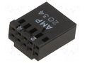 Connector: wire-board; plug; female; PIN: 10; AMPMODU MOD IV; 2x5 TE Connectivity 87631-6