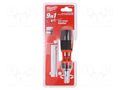Kit: screwdriver; Phillips,Pozidriv®,slot,Torx® Milwaukee MW-4932471599