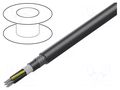 Wire: control cable; ÖLFLEX® ROBUST FD C; 7G0.75mm2; black LAPP OL-RB-FD-C-7G0.75
