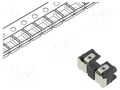 Fuse holder; SMT; -40÷85°C; 5A; thermoplastic; UL94V-0; black; 10mΩ SCHURTER 0031.7701.22