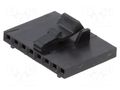 Connector: wire-wire/PCB; plug; female; PIN: 8; AMPMODU MTE; 2.54mm TE Connectivity 104257-7