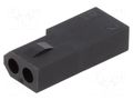 connector 062 Pwr Conn Rcpt Black Free Hng 2Ckt MOLEX MX-03-06-6023