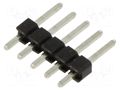 Connector: pin strips; pin header; male; PIN: 5; straight; THT; 1x5 HARWIN M20-9990546