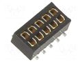 5+5 Pos. Female DIL Vertical SMT Conn. HARWIN M50-3150542