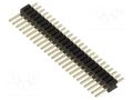 PIN: 25; male; soldering,THT; straight; 1.27mm HARWIN M52-040023V2545