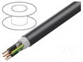 Wire: servo drive; hybrid,ÖLFLEX® SERVO FD 796 P; black; Cu; PUR LAPP OL796P-0025319