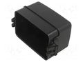 Cover; 11.9mm; polyamide; black; MINIVAL MTA MTA-0X01371