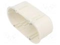 Enclosure: junction box; Ø: 62mm; Z: 60mm; plaster embedded; deep JONEX JX-PK-62/60M-WH