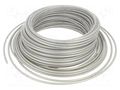 Pneumatic tubing; -0.95÷14bar; polyetylene; PLN; silver; -30÷80°C FESTO PLN-6X1-SI