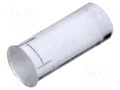 Fiber for LED; Ø3.3mm; L: 7mm; round; Front: flat; straight; PLPC3 BIVAR PLPC3-7MM