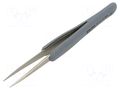 Tweezers; non-magnetic; Blade tip shape: sharp; ESD KNIPEX KNP.922114ESD