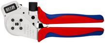 KNIPEX 97 52 65 DG Four-Mandrel Crimping Pliers for turned contacts with multi-component handles chrome-plated 250 mm 97 52 65 DG 4003773063216