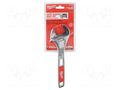 Wrench; adjustable; 250mm; Max jaw capacity: 35mm Milwaukee MW-48227410