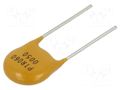 Fuse: PTC polymer; 500mA; Imax: 40A; THT; PTR060V; bag EATON/BUSSMANN PTR060V0050-BK