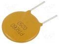 Fuse: PTC polymer; 2.5A; Imax: 40A; THT; PTR060V; bag EATON/BUSSMANN PTR060V0250-BK