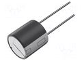 Capacitor: electrolytic; THT; 47uF; 160VDC; Ø10x20mm; ±20%; 8000h PANASONIC EEUEE2C470