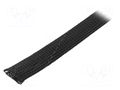 Braid; ØBraid : 18÷25nom.20mm; polyester; black; L: 50m; UL94V-0 ABB CPS20B-50-CV0