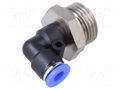 Push-in fitting; angled; -0.95÷15bar; PBT; Thread: G 1/2"; 0÷60°C PNEUMAT 125.012-6