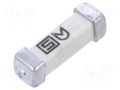 Fuse: fuse; 1.6A; 250VAC; 125VDC; quick blow; ceramic; 3x10.1mm; SMD SCHURTER 3405.0168.11